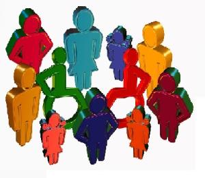 Gruppe von Menschen(figuren)